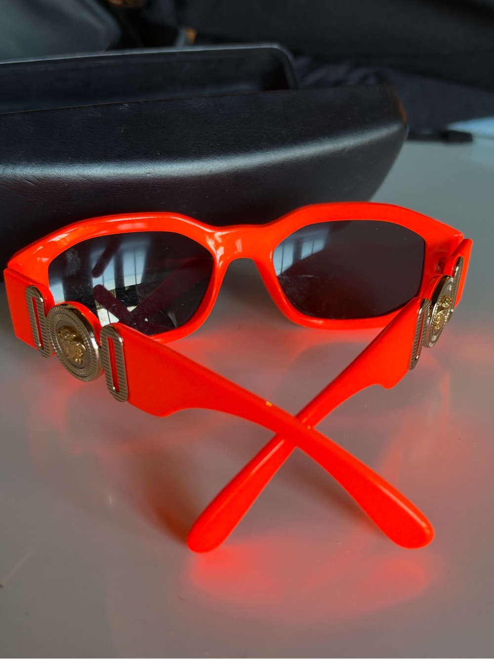 Versace VE4361 Medusa Biggie Orange Sunglasses